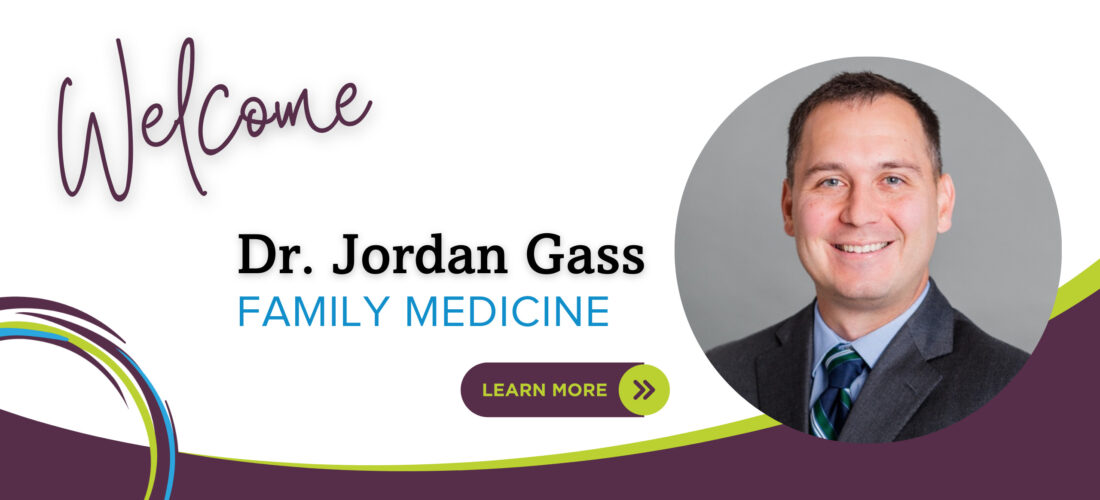 Welcome Dr Jordan Gass