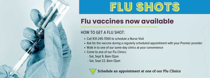 Flu Shots at Premier Medical Group